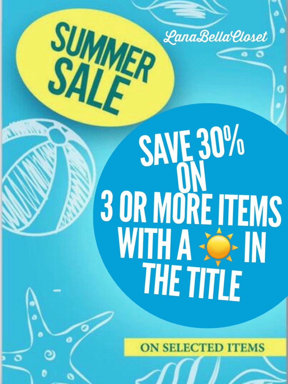 ☀️ SALE!